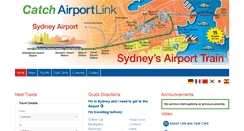 Desktop Screenshot of airportlink.com.au